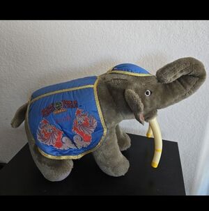 Rinclyng bros.  circus Elephant plush